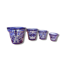 Cargar imagen en el visor de la galería, Maceta Talavera Terracota - Set de 4 piezas
