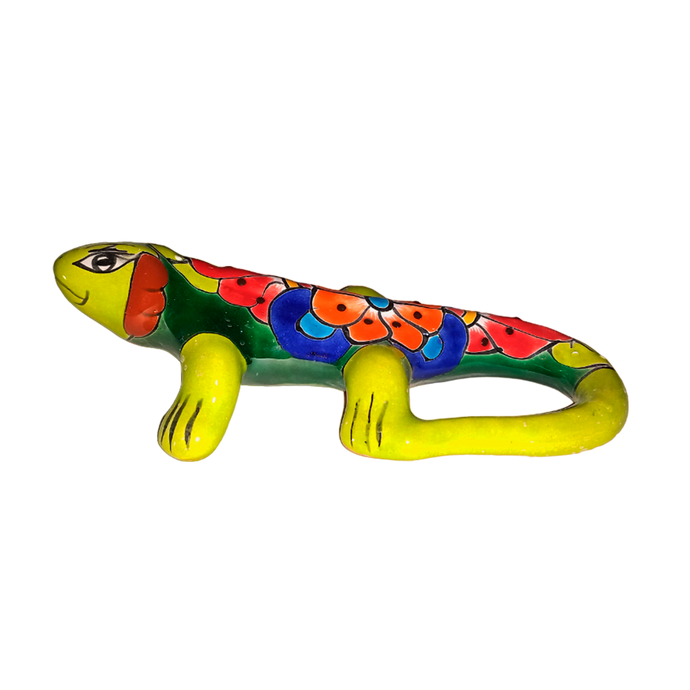 Iguana Decorativa Talavera- Set de 3 piezas